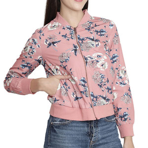 Casual Women Printing Varsity <b>Jackets</b> Breathable Fabric Top For Everyday Dressing And Urban Trends For Sale - Product Image 1