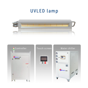 Lámpara de curado LED UV de alta potencia 385NM 395NM Control de segmento <span class=keywords><strong>Flexo</strong></span> impresión COB Modular con sensor de fuente de <span class=keywords><strong>luz</strong></span> emisora púrpura - Product Image 4