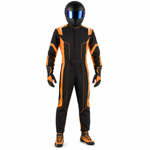 Traje de Carreras de Karting Ignífugo de Doble Capa Hecho a Medida Directo de Fábrica, Ropa Deportiva de Moto de Alta Calidad para Adultos - Product Image 2