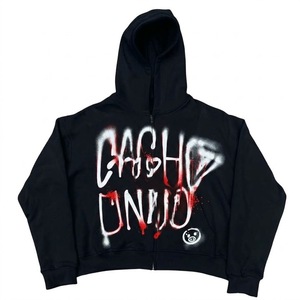 Sudadera con Capucha Personalizada con Logotipo, MOQ Bajo, Sudadera de Felpa Gruesa para Hombre, Venta al Por Mayor, OEM, ODM, Ropa Urbana, Precio Directo de Fábrica - Product Image 1