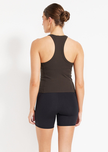 Camiseta sin mangas acanalada para mujer, chaleco deportivo de algodón, ropa transpirable para entrenamiento de verano - Product Image 6