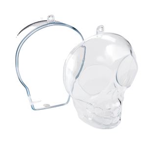 Kwang Hsieh Conteneur à bonbons en plastique transparent en forme de crâne pour le stockage des aliments - Product Image 5