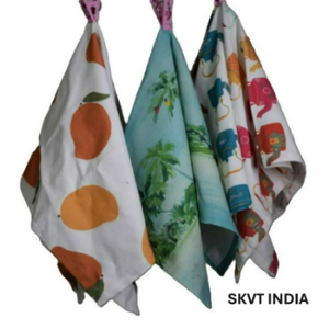 100% Organic Recycled Cotton Disposable Tea <b>Towel</b> Eco-Friendly Hanging Solid Color Custom Printed Logo <b>Hand</b> Wash Home <b>Kitchen</b> - Product Image 3