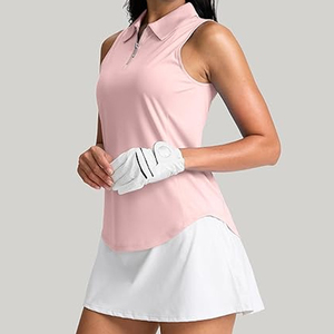 Débardeurs Athlétiques Femme Anti-UV de Haute Qualité, Séchage Rapide, 100% Coton, Sans Manches, pour Polos et Sports de Plein Air (Golf) - Product Image 4