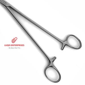 Pinza Renal Joven Curva con Dientes Longitudinales de Acero Inoxidable Quirúrgico 20 23 26 cm para Urología y Cirugía Renal - Product Image 3