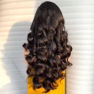 Peluca de Cabello Humano Vietnamita 100% Natural de Alta Calidad, Pelucas con Frente de Encaje, Cabello Ondulado - Product Image 3