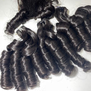 Extensiones de Cabello Humano Vietnamita Virgen 100% Natural, con Trama de Encaje, Rizo Elástico, Color Natural, Super Doble Trama, Precio al por Mayor - Product Image 4