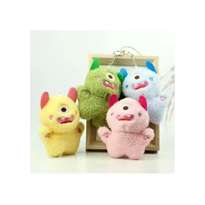 Porte-clés Grenouille Verte Mignonne en Peluche, Jouet Doux 3D de Dessin Animé avec Longue Langue Rose, Pendentif Décoratif de 12 cm - Product Image 2