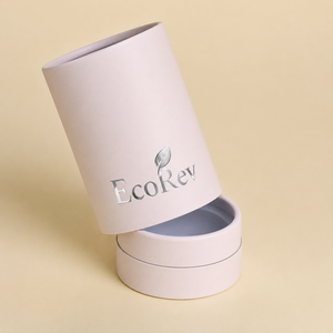 Custom Luxury Eco-Friendly Rigid Perfume Packaging Tube UV Glossy Lamination <b>Pink</b> Paperboard Gold Foil Embossing Foam Lining - Product Image 3
