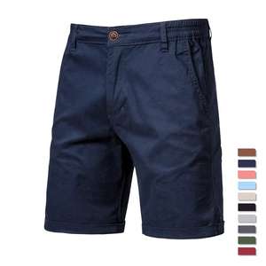 Shorts pour hommes, style streetwear, respirants, imperméables, séchage rapide, 100% coton, cargo, décontractés, avec poches - Product Image 5