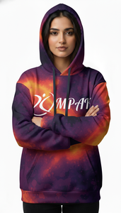 เสื้อฮู้ดดี้โอเวอร์ไซส์สไตล์สตรีทแวร์ระดับไฮเอนด์ ดีไซน์พิมพ์ลายเต็มตัว สำหรับลุคสบายๆ สไตล์คนเมือง - Product Image 2