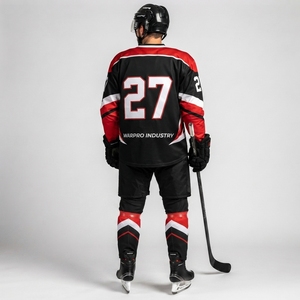 Ice Hockey Uniform Custom Ice Hockey Jersey And Pants Lightweight Breathable <b>Athletic</b> Clothing Designed For Clubs Schools - Product Image 6