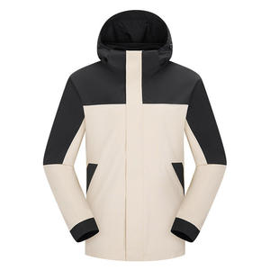 Chaqueta de Invierno para Hombre 2026 OEM Personalizada con Cremallera, de Alta Calidad, Informal, con Capucha, de Lona, con Diseño de Puntos - Product Image 3