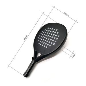 Fabricant chinois professionnel, raquette de paddle personnalisée en fibre de carbone 18K, noyau en mousse EVA à mémoire de forme, raquette de paddle-tennis - Product Image 4