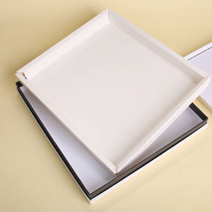 Customizable Eco-Friendly <b>Biodegradable</b> Clothing <b>Packaging</b> Box Rigid Cardboard Embossing UV Coating Sponge Lining Folding Paper - Product Image 4