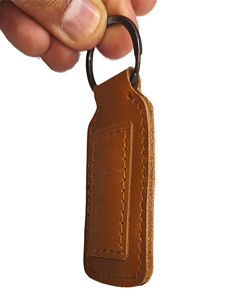 <b>Leather</b> <b>Keychain</b> Custom Handmade Laser Embossed Elegant Gift for Car Key Storage Christmas - Product Image 3