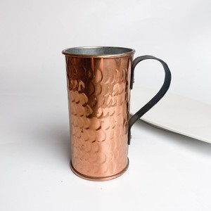 Shiny Polished Handmade Copper <b>Mugs</b> For Juice Drink Ware High Quality Copper Wholesale India Manufacturer - Product Image 1