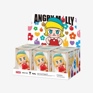 POP MART Angry Molly Angry Energy Series Colgante de Peluche Figura de Vinilo Coleccionable para Coleccionistas de <span class=keywords><strong>Anime</strong></span> y Dibujos Animados - Product Image 1