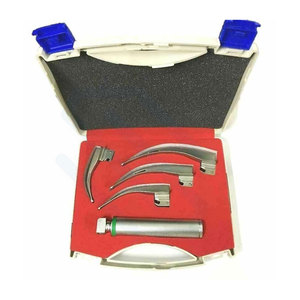 Ensemble de 4 laryngoscopes – Matériaux de qualité supérieure, construction durable, alimentation manuelle – Équipement médical très demandé - Product Image 5