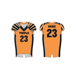 Vente en gros 100% polyester uniforme de football américain tissu antibactérien impression par sublimation personnalisée ensembles personnalisés uniques pour - Product Image 2