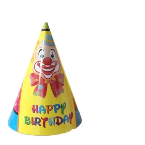 शीर्ष सूचीबद्ध थोक आपूर्तिकर्ता बिक्री के लिए पार्टी सप्लाई केक हैट बेबी चिल्ड्रन के प्रथम वर्ष के जन्मदिन पेपर हैट कैप क्राउन