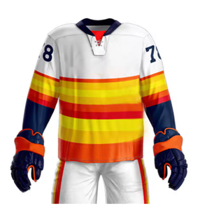 Uniformes de hockey sur glace pour adultes, directement de l'usine – Nouveau style, vêtements d'équipe, meilleurs prix, couleurs et tailles personnalisées pour la vente en gros - Product Image 4