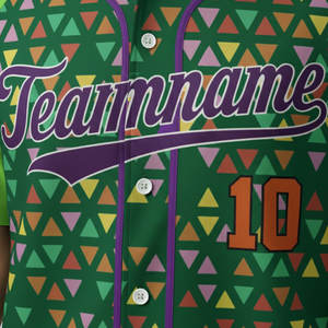 Maillot de baseball à manches courtes en jersey rayé personnalisé, 100 % polyester, durable, de haute qualité, respirant, blanc. - Product Image 2