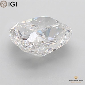 Diamant de laboratoire CVD de 4,01 carats, certifié IGI, couleur E, clarté VVS1, taille carrée coussin, pour fiançailles spéciales - Product Image 5