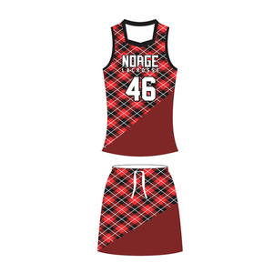 Ensemble de jupe et maillot de lacrosse pour femmes, uniforme d'équipe entièrement sublimé, vêtements de sport sur mesure, uniforme de lacrosse pour femmes, vêtements de sport - Product Image 4