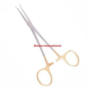 BISONS - Pinza de Anillo para Vasectomía sin Bisturí, Fijador NSV, Instrumento Quirúrgico Urológico, Acero Inoxidable, Reutilizable, Manual - Product Image 1