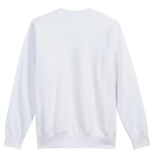 เสื้อสเวตเชิ้ตคอกลมสีขาวสำหรับผู้ชาย ผ้าฝ้ายพรีเมียม แขนยาว สวมใส่สบาย เหมาะสำหรับทุกวัน สไตล์สตรีทแวร์ - Product Image 2