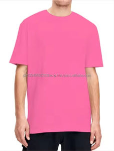 Vente directe d'usine, t-shirt pour homme en coton 100%, anti-froissement, style streetwear - Product Image 5