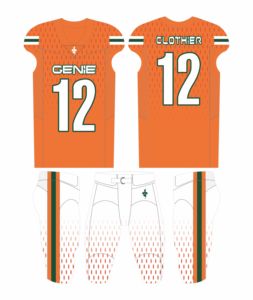 Uniforme de football américain pour hommes adultes de haute qualité 100% polyester, design respirant personnalisable, ensemble pour toutes les saisons - Product Image 1