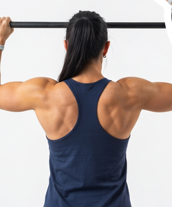 Débardeur sans manches pour femmes, idéal pour la gym, le fitness, la course et l'entraînement, respirant, extensible, vêtements de sport, logo personnalisé, pour femmes - Product Image 4