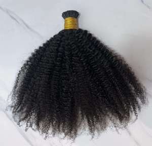 Extensiones de Cabello Rizado Natural Negro para Mujer, Fáciles de Usar, Compre Directamente del Proveedor a Precio de Fábrica al por Mayor - Product Image 5