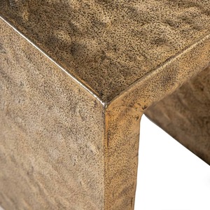 Mesa de Centro Artesanal Everyday Icon, Diseño Industrial, Acabado Antiguo, Muebles para Sala de Estar - Product Image 5