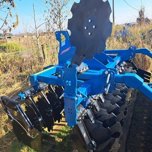 Wholesale Diesel Engine 4ft 3 Point Offset Disc Harrow Farm Tractor <b>Cultivator</b> with Gear & Bearing Components - Product Image 3
