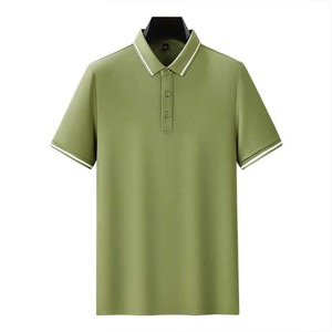 Men's Polo T Shirt Skin Friendly Short Sleeve Casual Collared <b>Top</b> for Summer Outdoor Sports Daily Wear <b>Maroon</b> Modern Stylish - Product Image 1