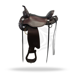 Western Trail Saddle Horse Riding Saddle Equestrian <b>Equipment</b> - Product Image 1