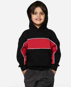Vente en gros OEM, sweats à capuche décontractés pour enfants, style multicolore, sweats à capuche pour garçons, sweat-shirt en molleton de coton/polyester pour bébés - Product Image 4