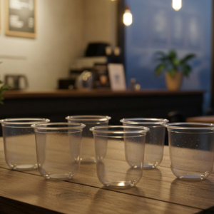 Wholesale QUANG QUAN Disposable PP Single Wall <b>Plastic</b> <b>Cups</b> 95mm 16oz/22oz Clear Cold Beverages Coffee Juice - Product Image 4