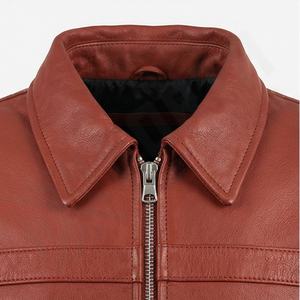 Veste de moto en cuir véritable pour homme de qualité supérieure, nouvelle arrivée, vestes de moto d'hiver, protections amovibles, personnalisables - Product Image 4