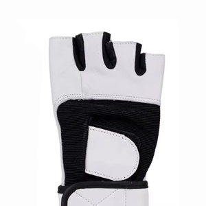 Guantes Deportivos de Cuero con Correa para la Muñeca, Transpirables, de Secado Rápido, Sin Dedos, Ligeros, Unisex, para Ciclismo - Product Image 2