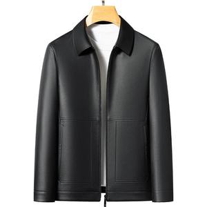 Custom Leather <b>Jacket</b> Manufacturer Genuine Leather <b>Biker</b> <b>Jacket</b> Men’s Leather <b>Jackets</b> Wholesale OEM Leather <b>Jacket</b> Supplier - Product Image 1