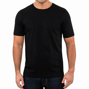 T-shirt décontracté à col rond en coton, vente en gros, modèle basique, très demandé - Product Image 1