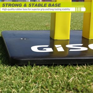 Gisco Flexi Stump Pro-Heavy Duty พร้อมฐานยาง ปรับได้ น้ำหนักเบา สำหรับกีฬา เกม และการฝึกซ้อม - Product Image 4