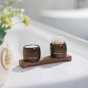 Candelabro de luces de té multiusos con bandeja decorativa - Product Image 4