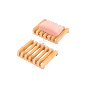 Jabonera de Bambú Hecha a Mano, Soporte para Jabón de Madera Natural, Organizador Ecológico para Almacenamiento de Jabón en el Baño - Product Image 6