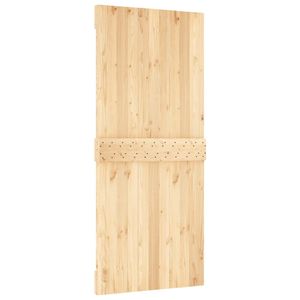 NARVIK 35.4 porta del fienile in legno massello di pino "x 82.7" bella porta artigianale - Product Image 6