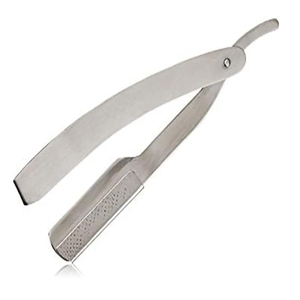 Navaja de Barbero Profesional de Acero Inoxidable de Una Sola Hoja con Logotipo Personalizado, el Mejor Fabricante de Accesorios para Afeitadoras Masculinas - Product Image 4